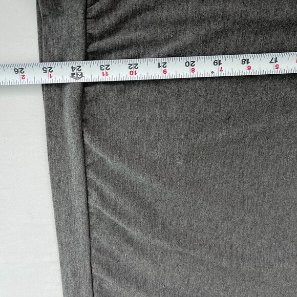 Slouchy Scoop Neck Long Sleeve Loose Fit‎ Sweater Pullover Heather Gray Womens L - Picture 8 of 10